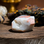 Pink Agate Freeform-Helmsman Crystal