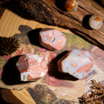 Pink Agate Freeform-Helmsman Crystal
