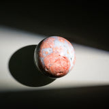 Pink Agate Sphere-Helmsman Crystal
