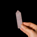 Pink Jade Point-Helmsman Crystal