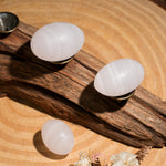 Pink Jade Tumbled Stone Set-Helmsman Crystal