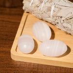 Pink Jade Tumbled Stone Set-Helmsman Crystal