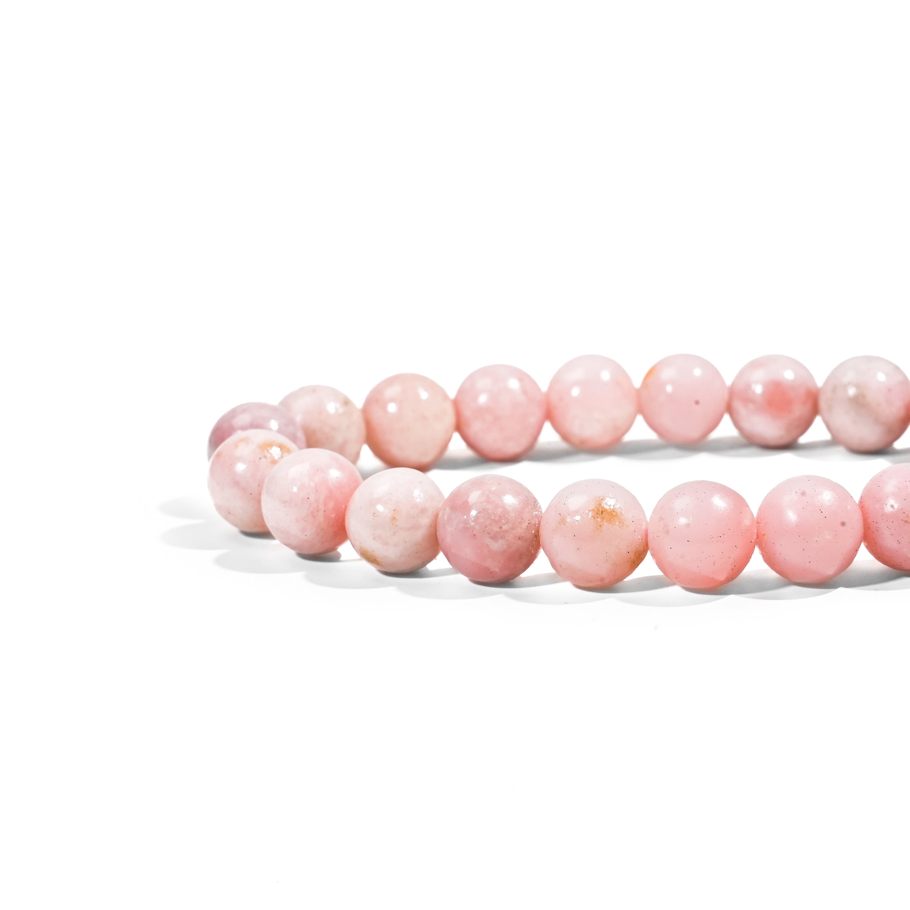 Pink Opal Bracelet-Helmsman Crystal