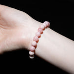Pink Opal Bracelet-Helmsman Crystal