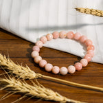 Pink Opal Bracelet-Helmsman Crystal