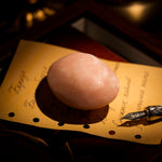 Pink Opal Palm Stone-Helmsman Crystal