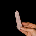 Pink Opal Point-Helmsman Crystal