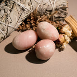 Pink Opal Tumbled Stone Set-Helmsman Crystal