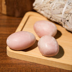Pink Opal Tumbled Stone Set-Helmsman Crystal