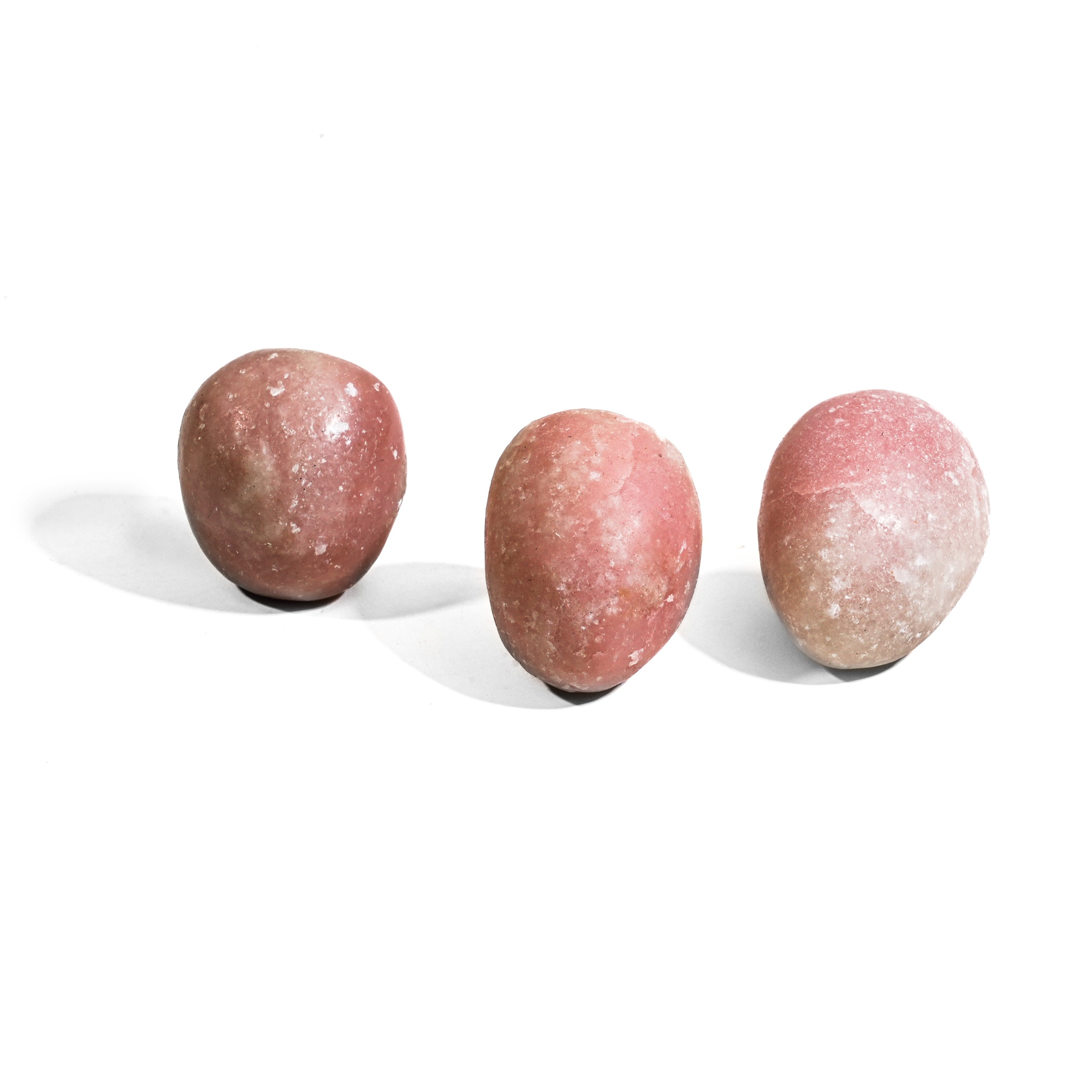 Pink Opal Tumbled Stone Set-Helmsman Crystal