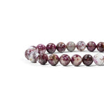 Plum Blossom Tourmaline Bracelet-Helmsman Crystal
