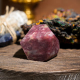Plum Blossom Tourmaline Freeform-Helmsman Crystal