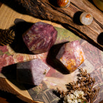 Plum Blossom Tourmaline Freeform-Helmsman Crystal