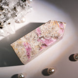 Plum Blossom Tourmaline Tower-Helmsman Crystal
