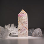 Plum Blossom Tourmaline Tower-Helmsman Crystal