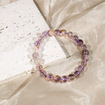 Purple Garden Quartz Bracelet-Helmsman Crystal