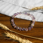 Purple Garden Quartz Bracelet-Helmsman Crystal
