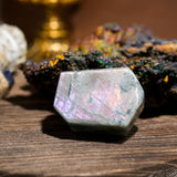 Purple Labradorite Freeform-Helmsman Crystal