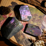 Purple Labradorite Freeform-Helmsman Crystal