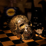 Pyrite Skull-Helmsman Crystal