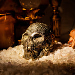 Pyrite Skull-Helmsman Crystal