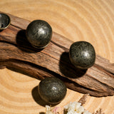 Pyrite Tumbled Stone Set-Helmsman Crystal