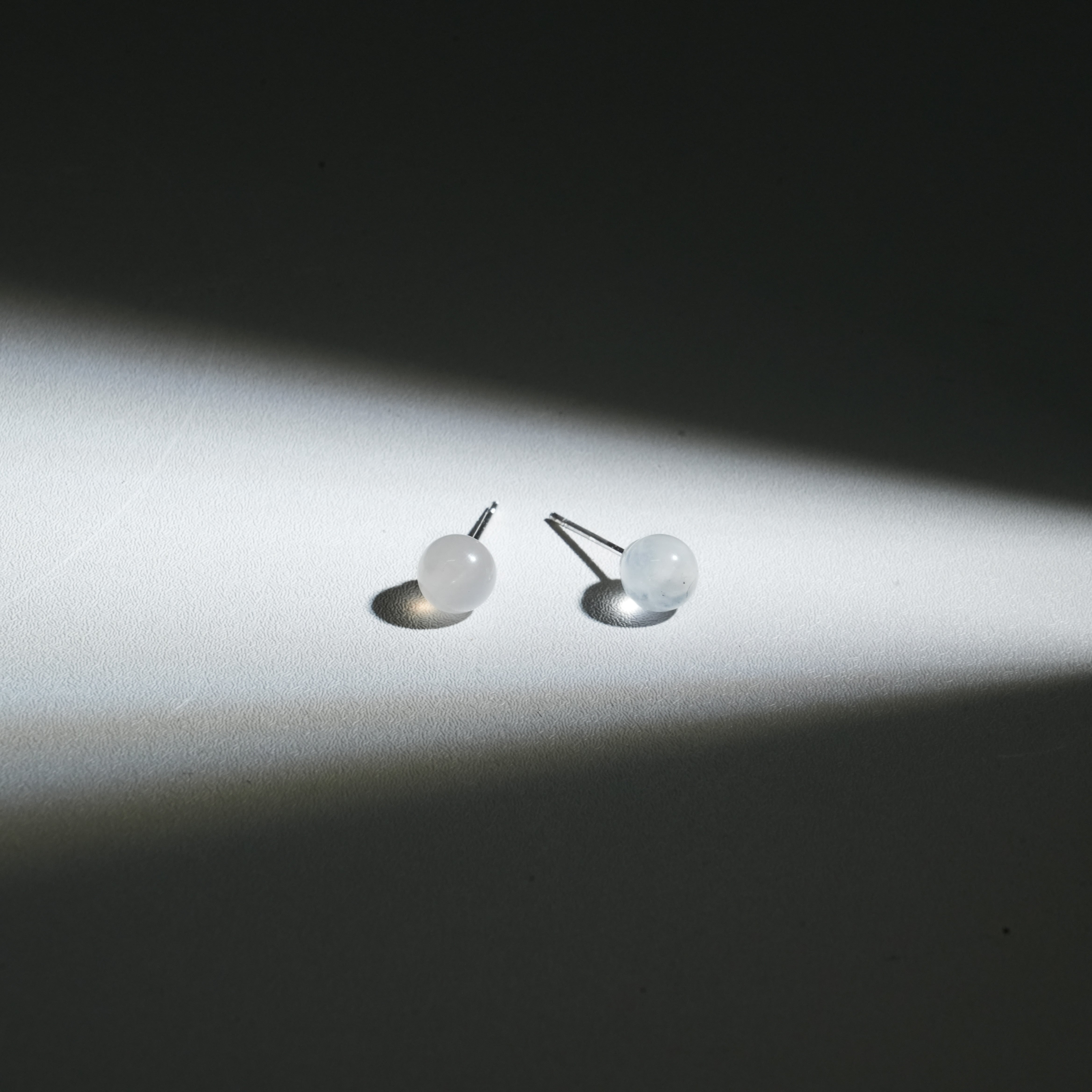 Moonstone Earrings-Helmsman Crystal