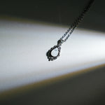 Moonstone Teardrop Pendant Necklace-Helmsman Crystal