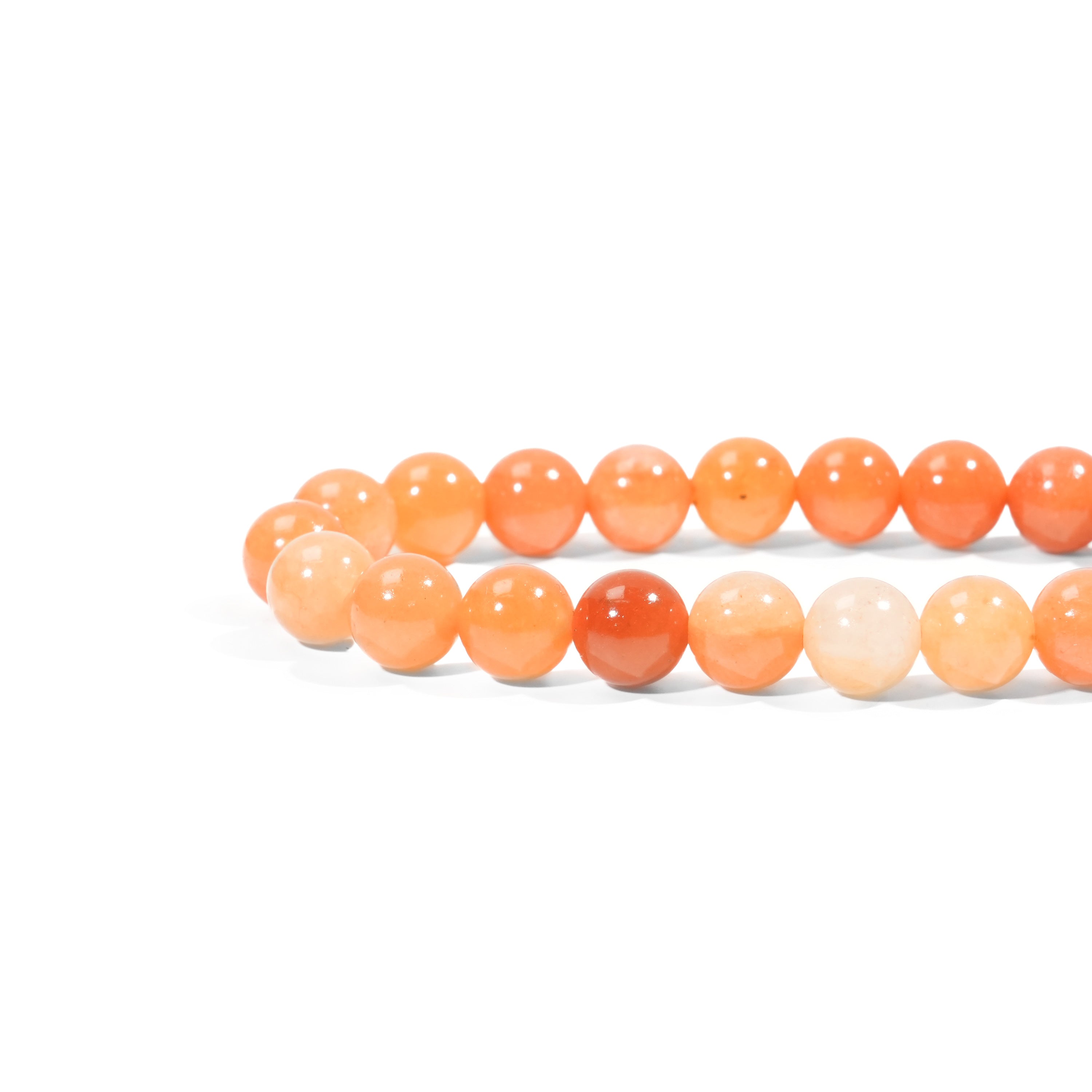 Peach Aventurine Bracelet-Helmsman Crystal