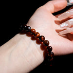 Red Tiger Eye Bracelet-Helmsman Crystal