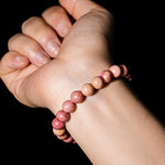 Rhodonite Bracelet-Helmsman Crystal