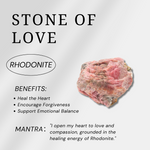 Rhodonite Bracelet-Helmsman Crystal