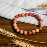 Rhodonite Bracelet-Helmsman Crystal