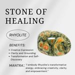 Rhyolite Beads Bracelet-Helmsman Crystal