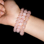 Rose Quartz Crystal Bracelet-Helmsman Crystal