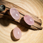 Rose Quartz Crystal Tumbled Stone Set-Helmsman Crystal