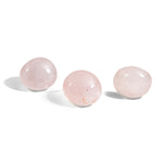 Rose Quartz Crystal Tumbled Stone Set-Helmsman Crystal