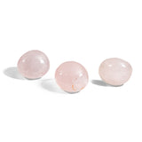 Rose Quartz Crystal Tumbled Stone Set-Helmsman Crystal