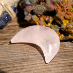 Rose Quartz Moon-Helmsman Crystal
