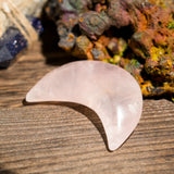 Rose Quartz Moon-Helmsman Crystal