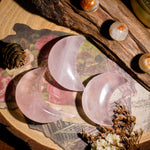 Rose Quartz Moon-Helmsman Crystal