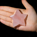 Rose Quartz Pentagram-Helmsman Crystal