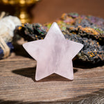 Rose Quartz Pentagram-Helmsman Crystal
