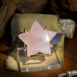 Rose Quartz Pentagram-Helmsman Crystal