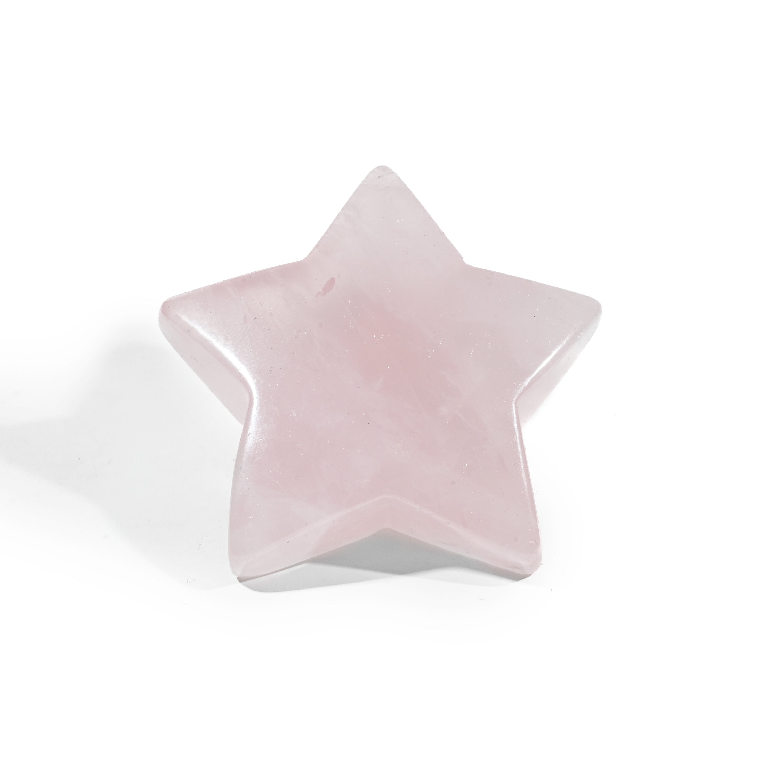 Rose Quartz Pentagram-Helmsman Crystal