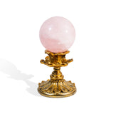 Rose Quartz Sphere-Helmsman Crystal