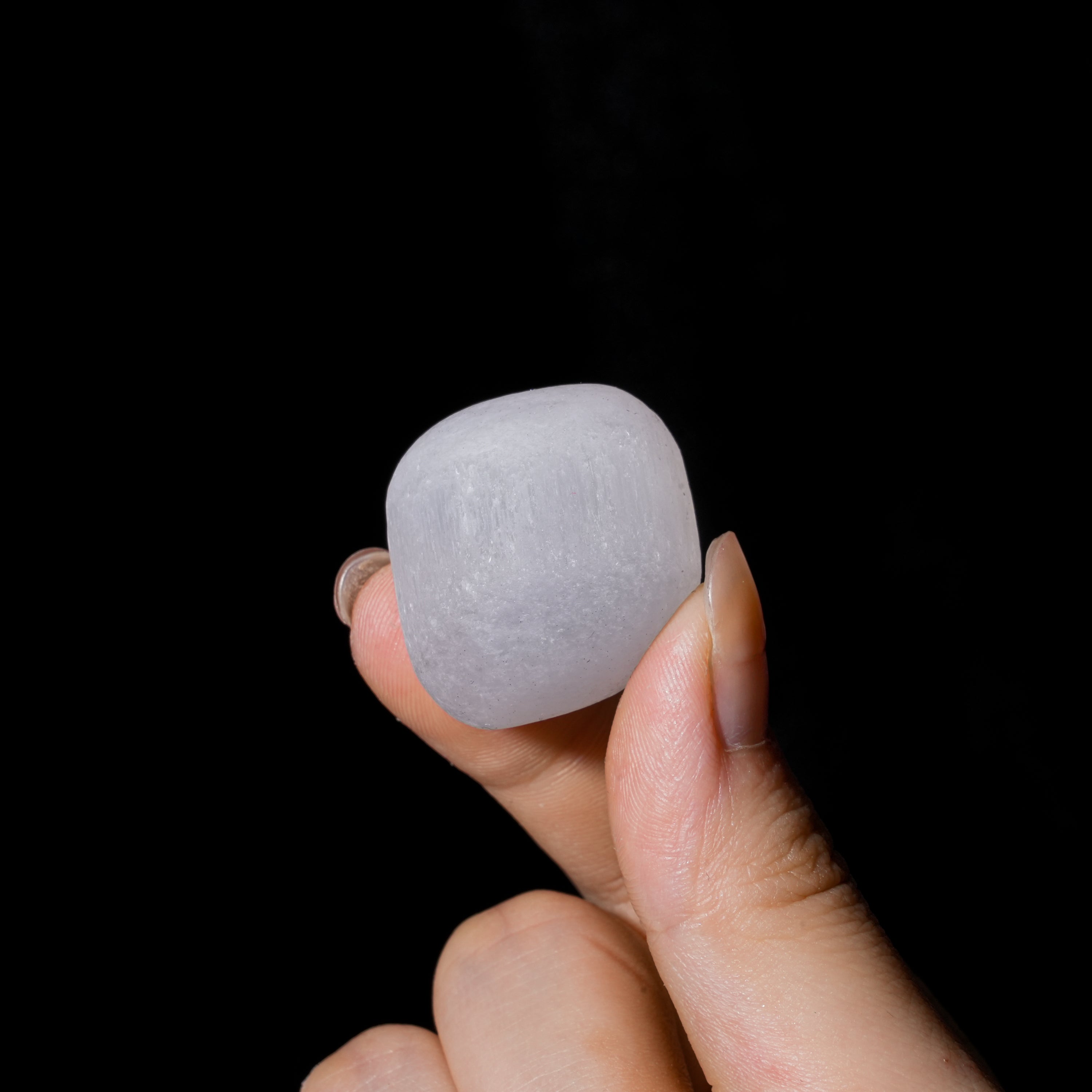 Selenite Tumbled Stone Set-Helmsman Crystal