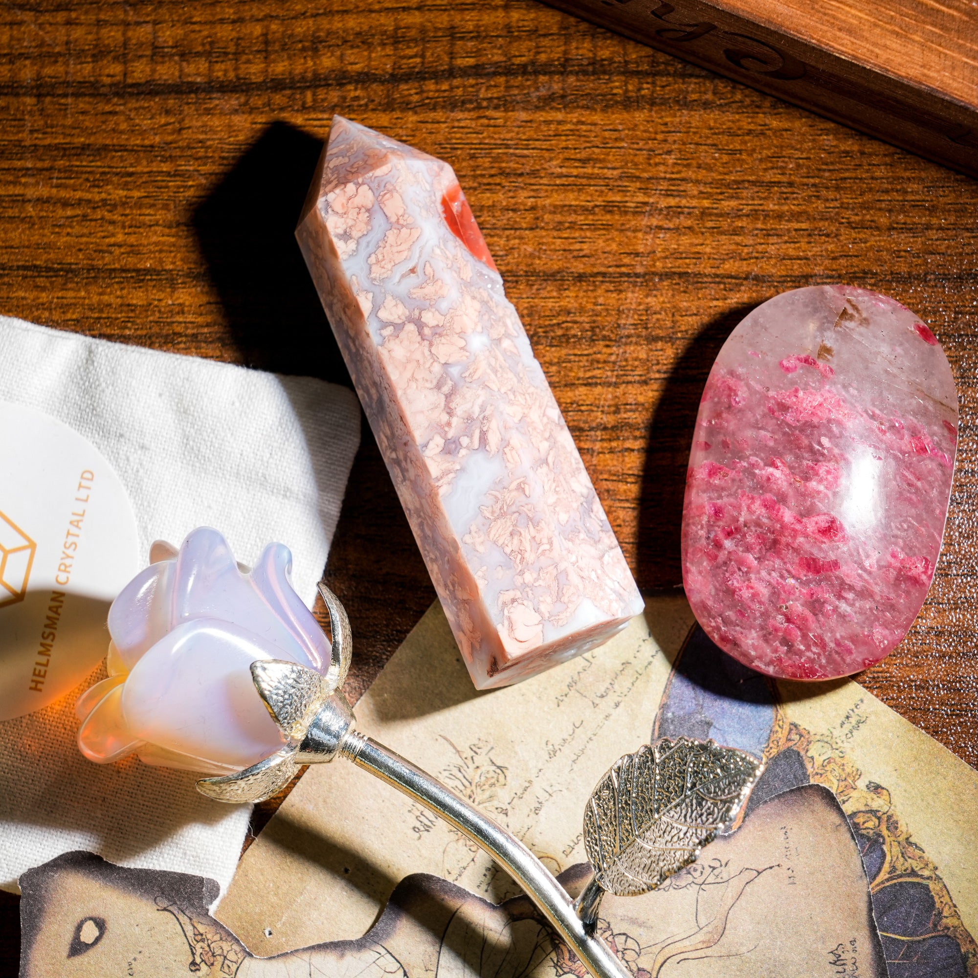 Self-Love Crystal Ritual Set-Helmsman Crystal