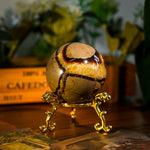 Septarian Sphere-Helmsman Crystal