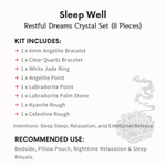 Sleep Well Crystal Ritual Set-Helmsman Crystal
